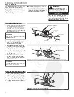 Preview for 6 page of Shindaiwa M242S Owner'S/Operator'S Manual
