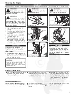Preview for 9 page of Shindaiwa M242S Owner'S/Operator'S Manual