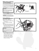 Preview for 13 page of Shindaiwa M242S Owner'S/Operator'S Manual