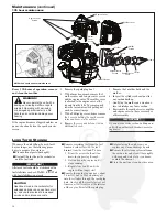 Preview for 14 page of Shindaiwa M242S Owner'S/Operator'S Manual