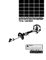 Preview for 1 page of Shindaiwa M2510/EVC Owner'S/Operator'S Manual