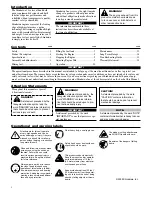 Preview for 2 page of Shindaiwa M2510/EVC Owner'S/Operator'S Manual