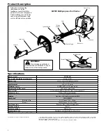 Preview for 4 page of Shindaiwa M2510/EVC Owner'S/Operator'S Manual