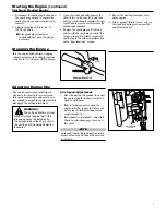 Preview for 9 page of Shindaiwa M2510/EVC Owner'S/Operator'S Manual