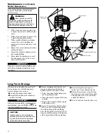 Preview for 14 page of Shindaiwa M2510/EVC Owner'S/Operator'S Manual