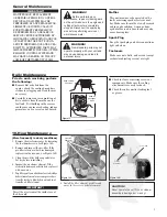 Preview for 9 page of Shindaiwa M2510 Owner'S/Operator'S Manual