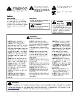 Preview for 3 page of Shindaiwa M254 Owner'S/Operator'S Manual