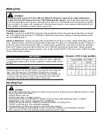 Preview for 8 page of Shindaiwa M254 Owner'S/Operator'S Manual