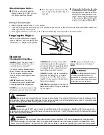 Preview for 11 page of Shindaiwa M254 Owner'S/Operator'S Manual