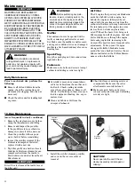 Preview for 12 page of Shindaiwa PB3410 POWERBROOM Owner'S/Operator'S Manual