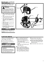 Preview for 15 page of Shindaiwa PB3410 POWERBROOM Owner'S/Operator'S Manual