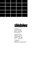 Preview for 60 page of Shindaiwa PB3410 POWERBROOM Owner'S/Operator'S Manual