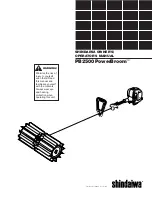 Shindaiwa PowerBroom 80732 Operator'S Manual preview