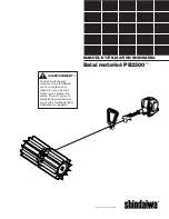 Предварительный просмотр 21 страницы Shindaiwa PowerBroom 80732 Operator'S Manual