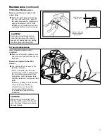 Предварительный просмотр 15 страницы Shindaiwa PowerBroom PB270 Owner'S/Operator'S Manual