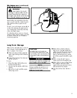 Предварительный просмотр 17 страницы Shindaiwa PowerBroom PB270 Owner'S/Operator'S Manual