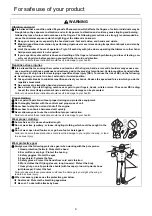 Preview for 6 page of Shindaiwa PT262S Operator'S Manual