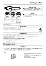 Preview for 13 page of Shindaiwa PT262S Operator'S Manual