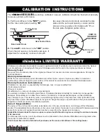 Предварительный просмотр 6 страницы Shindaiwa RS76 Owner'S Manual