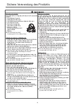 Предварительный просмотр 52 страницы Shindaiwa SBA-AHS2422 Operator'S Manual