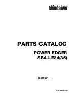 Shindaiwa SBA-LE24(35) Parts Catalog preview