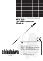 Предварительный просмотр 29 страницы Shindaiwa SBA-P24 Owner'S/Operator'S Manual