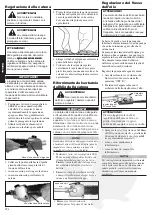 Предварительный просмотр 36 страницы Shindaiwa SBA-P24 Owner'S/Operator'S Manual
