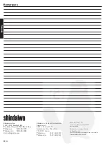 Preview for 32 page of Shindaiwa Shindaiwa SBA-TX24 Owner'S/Operator'S Manual