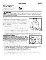 Предварительный просмотр 6 страницы Shindaiwa T242X Owner'S/Operator'S Manual