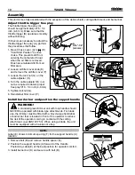 Предварительный просмотр 10 страницы Shindaiwa T242X Owner'S/Operator'S Manual