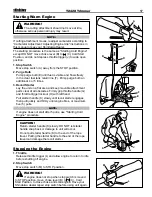 Предварительный просмотр 17 страницы Shindaiwa T242X Owner'S/Operator'S Manual