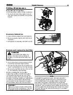 Предварительный просмотр 23 страницы Shindaiwa T242X Owner'S/Operator'S Manual