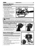 Предварительный просмотр 25 страницы Shindaiwa T242X Owner'S/Operator'S Manual