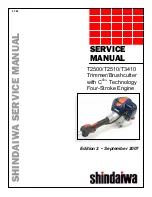 Shindaiwa T2510 Service Manual preview