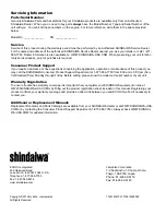 Предварительный просмотр 28 страницы Shindaiwa T254 Owner'S/Operator'S Manual