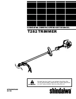 Предварительный просмотр 1 страницы Shindaiwa T282 Operator'S Manual