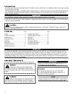 Предварительный просмотр 2 страницы Shindaiwa T282 Operator'S Manual