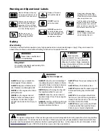 Предварительный просмотр 3 страницы Shindaiwa T282 Operator'S Manual