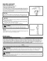 Предварительный просмотр 14 страницы Shindaiwa T282 Operator'S Manual