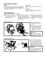 Предварительный просмотр 15 страницы Shindaiwa T282 Operator'S Manual