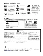 Preview for 3 page of Shindaiwa T2822X Owner'S/Operator'S Manual