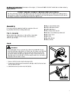 Preview for 7 page of Shindaiwa T2822X Owner'S/Operator'S Manual