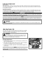 Preview for 22 page of Shindaiwa T2822X Owner'S/Operator'S Manual