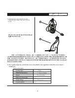 Preview for 16 page of Shinerich SRPHN02 Manual,Instructions & Parts List