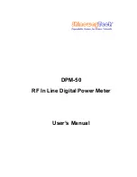 ShinewayTech DPM-50 User Manual предпросмотр