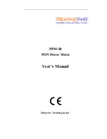 ShinewayTech PPM-50 User Manual предпросмотр