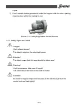 Предварительный просмотр 14 страницы Shini 4SDD-50U/200H Manual
