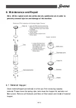 Preview for 30 page of Shini SAL-10HP-UG Manual