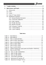 Preview for 5 page of Shini SD-1000H Operation Manual