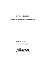 Preview for 1 page of Shini SG-23E Manual